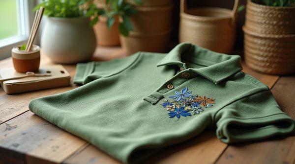 Polos personnalisés brodés écoresponsables : le choix durable pour les commandes en grande quantité