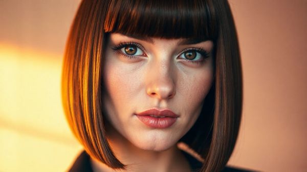 Styles tendance pour sublimer les cheveux carré cuivré